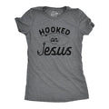 Womens Hooked On Jesus Tshirt Funny Fishing Religious Novelty Tee Funny Womens T Shirts Cute Slimming Tees with Plus...