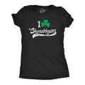Womens I Clover Shenanigans T Shirt Funny Saint Patrick's Day Parade Graphic Novelty Tee For Ladies Funny Womens T Shirts...