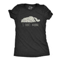 Womens I Don't Wanna T Shirt Funny Lazy Sleepy Cat Novelty Graphic Tee for Ladies Funny Womens T Shirts Cute Slimming Top...