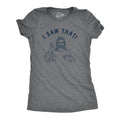 Womens I Saw That T Shirt Funny Jesus All Seeing Christ Joke Tee For Ladies Funny Womens T Shirts Cute Slimming Tees with...