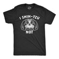 Womens I Shih-Tzu Not T Shirt Funny Pet Puppy Dog Lover Graphic Novelty Tee Funny Womens T Shirts Cute Slimming Top...