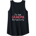Womens I'm That Grandma Sorry Not Sorry Grandmother Tank Top MADE IN USA T-Shirts, Hoodie, Sweatshirt | GrindPrints.com