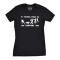 Womens If Zombies Chase Us I'm Tripping You Funny Sarcastic Halloween T Shirt Funny Womens T Shirts Cute Slimming Top...