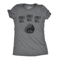 Womens Jingle Bell Rock T Shirt Funny Sarcastic Christmas Song Tee For Ladies Funny Womens T Shirts Cute Slimming Top...