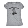 Kitty Biscuits Funny Cute Baking Kitten Funny Cute Slimming Top Comfortable Soft Womenswear Food Tops Funny Cat Top Novelty Light Grey T-Shirts, Hoodie, Sweatshirt