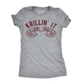 Krillin Funny Small Sea Creature Krill Joke Funny Cute Slimming Top Comfortable Soft Womenswear Sarcastic Funny Animal Light Grey T-Shirts, Hoodie, Sweatshirt