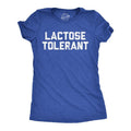 Womens Lactose Tolerant T Shirt Funny Cheesy Dairy Lovers Joke Tee for Ladies Funny Womens T Shirts Cute Slimming Top...