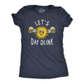 Womens Lets Day Drink T Shirt Funny Drunken Sunny Booze Drinking Tee for Ladies Funny Womens T Shirts Cute Slimming Top...