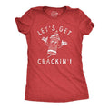 Womens Lets Get Crackin T Shirt Funny Fourth Of July Firecracker Tee For Ladies Funny Womens T Shirts Cute Slimming Top...