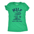 Womens MILF Man I Love Fungi T Shirt Funny Mushroom Acronym Joke Tee for Ladies Funny Womens T Shirts Cute Slimming Top...