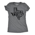 Womens Made In Texas T Shirt Funny State Hometown Pride Tee Funny Womens T Shirts Cute Slimming Top Comfortable Soft...