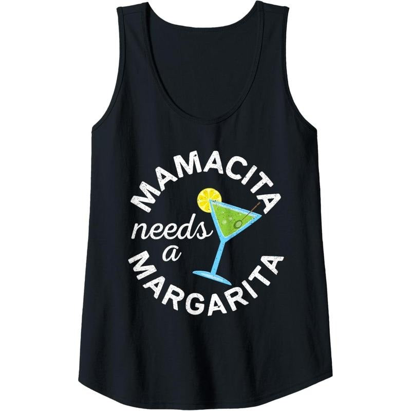 Womens Mamacita Needs A Margarita Shirt Women Cinco De Mayo Tank Top MADE IN USA Hoodie, Sweatshirt | GrindPrints.com