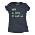 Womens Marriage Margaritas T Shirt Funny Checklist Drinking Married Joke Tee for Ladies Funny Womens T Shirts Cute...