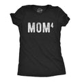 Womens Mom Of Four T Shirt Funny Mothers Day Parenting Adulting to the Fourth Tee Funny Womens T Shirts Cute Slimming Top...