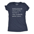 Womens Motherhood When Youve Become A Tiny Persons Snack Bitch T Shirt Funny Mothers Day Gift Tee Funny Womens T Shirts...