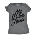 Womens My Back Hurts T Shirt Funny Mid Life Pain Sore Joke Tee For Ladies Funny Womens T Shirts Cute Slimming Top...