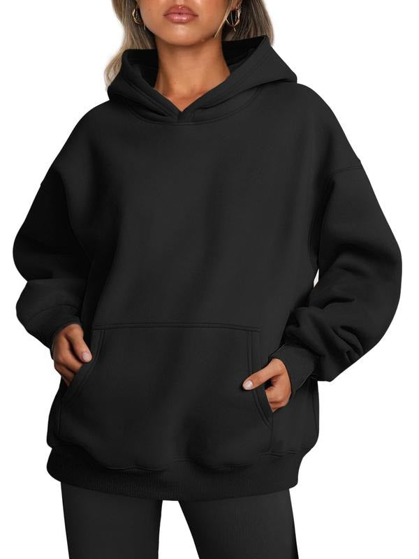 Womens Oversized Hoodies Fleece Sweatshirts Long Sleeve Sweaters Pullover Fall Outfits Winter Clothes PUMIEY T-Shirts