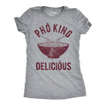 Womens Pho King Delicious T Shirt Funny Vietnamese Noodles Tee Funny Womens T Shirts Cute Slimming Top Comfortable Soft...