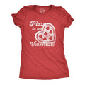 Womens Pizza Is My Valentine T Shirt Cute Valentines Day Tee Funny Womens T Shirts Cute Slimming Top Comfortable Soft...