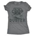 Womens Professional Crop Duster Funny Fart T shirt Rude Farting Top for Ladies Funny Womens T Shirts Cute Slimming Top...