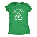 Womens Regifter T Shirt Funny Xmas Giving Recycled Presents Tee For Ladies Funny Womens T Shirts Cute Slimming Top...