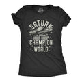 Womens Saturn Hula Hoop Champion T Shirt Funny Outer Space Saturns Rings Joke Tee For Ladies Funny Womens T Shirts Cute...