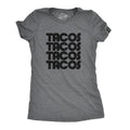 Womens Tacos Tacos Tacos T Shirt Funny Retro Tee for Ladies Funny Womens T Shirts Cute Slimming Top Comfortable Soft...