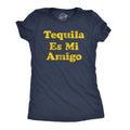Womens Tequila Es Mi Amigo T Shirt Funny Drinking Friend Humor Tee Funny Womens T Shirts Cute Slimming Top Comfortable...