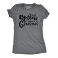 Womens The Best Mothers Get Promoted To Grandmas Tshirt Cute Mothers Day Tee Funny Womens T Shirts Cute Slimming Top...