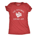 Womens The Original Dating App T Shirt Funny Cootie Catcher Joke Tee for Ladies Funny Womens T Shirts Cute Slimming Top...