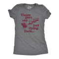Womens There Goes My Last Flying F*ck T Shirt Funny Christmas Santa Graphic Tee Funny Womens T Shirts Cute Slimming Top...