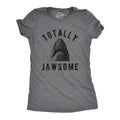 Womens Totally Jawsome T Shirt Funny Hilarious Shark Bite Graphic Novelty Tee Funny Womens T Shirts Cute Slimming Top...