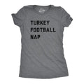 Womens Turkey Football Nap T Shirt Funny Thanksgiving Dinner Tee For Ladies Funny Womens T Shirts Cute Slimming Top...