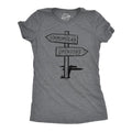 Womens Unpopular Opinions T Shirt Funny Old Road Signs Joke Tee For Ladies Funny Womens T Shirts Cute Slimming Top...