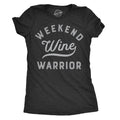 Womens Weekend Warrior Wine T Shirt Funny Day Drinking Tee For Ladies Funny Womens T Shirts Cute Slimming Top Comfortable...
