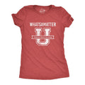 Womens What's A Matter U Tshirt Funny College Italian American Tee Funny Womens T Shirts Cute Slimming Tees with Plus...