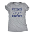 Womens Whiskey Tango Foxtrot T Shirt Funny WTF Phonetic Alphabet Tee For Ladies Funny Womens T Shirts Cute Slimming Top...