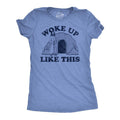 Womens Woke Up Like This Funny Easter Sunday Graphic Tee For Ladies Funny Womens T Shirts Cute Slimming Top Comfortable...
