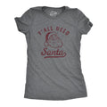 Womens Yall Need Santa T Shirt Funny Xmas Party Jesus St Nicholas Lovers Tee For Ladies Funny Womens T Shirts Cute...