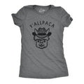 Womens Yallpaca T Shirt Funny Sarcastic Alpaca Joke Graphic Novelty Tee For Ladies Hoodie, Sweatshirt | GrindPrints.com
