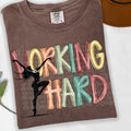 Working Hard Dance DTF Transfers - THIS IS NOT A SHIRT Hoodie, Sweatshirt | GrindPrints.com