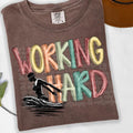 Working Hard Swim DTF Transfers - THIS IS NOT A SHIRT Hoodie, Sweatshirt | GrindPrints.com