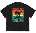 World's Best Farter I Mean Tshirt Fathers Day T-Shirt Recycled Cotton Graphic Hoodie, Sweatshirt | GrindPrints.com
