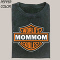 World's Coolest MomMom Shirt, Mom Motorcycle Shirt, Funny Mama Birthday Gift Hoodie, Sweatshirt | GrindPrints.com