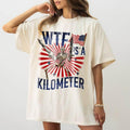 Wtf Is A Kilometer Funny Shirt, Usa Flag Meme Shirt, Usa Flag, Veteran Day Tee, Funny Gamer Shirt, Unisex T-Shirt, Gifts...