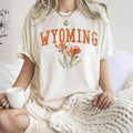 Wyoming State Flower Comfort Colors Tshirt, Women's Hoodie, Sweatshirt | GrindPrints.com
