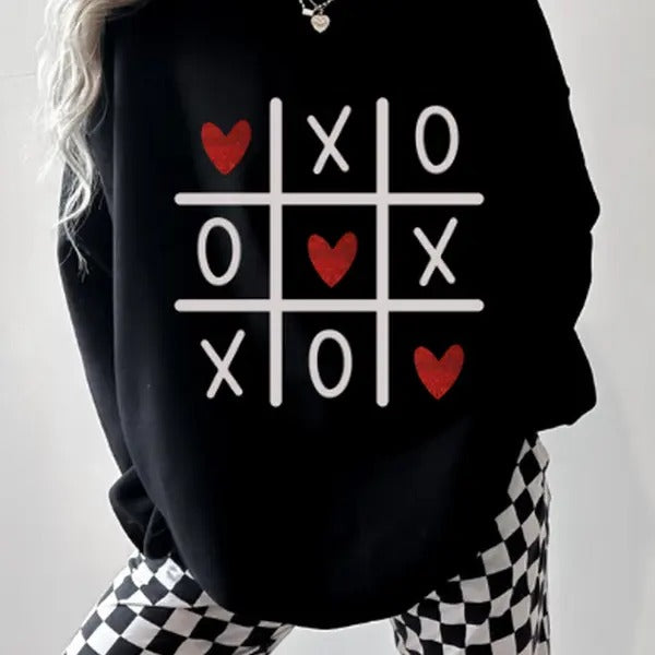 XOXO Tic Tac Toe Hearts T-Shirts, Hoodie, Sweatshirt