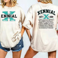 Xennial Shirt, Generation X Ennial, Trendy Funny Adult Humor Gen X Tshirt, Funny And Sarcastic Shirt, Unisex Short Sleeve...