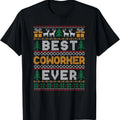 Xmas Matching Best Coworker Ever Ugly Christmas Sweater T-Shirt Hoodie, Sweatshirt | GrindPrints.com