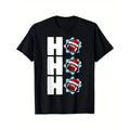 Xmas Santa Claus Football Christmas T-Shirt, weight 220g. Men's high quality cotton T-shirt, comfortable, versatile, soft...